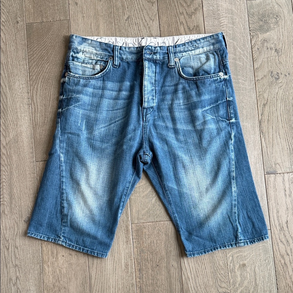 Calvin Klein Jeans Light Blue Denim Shorts